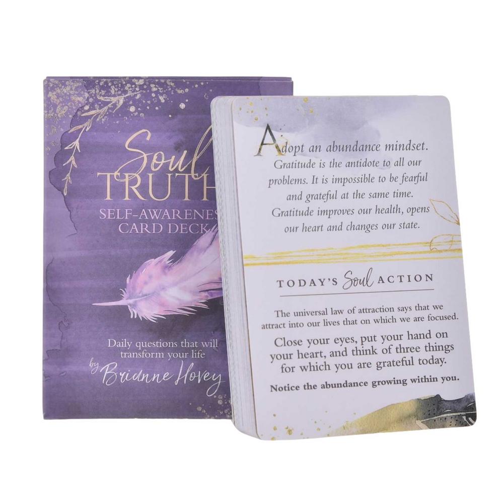 Tarot Cards Deck With Guidebook - Soul Truth Self-Awareness Card Deck Daily