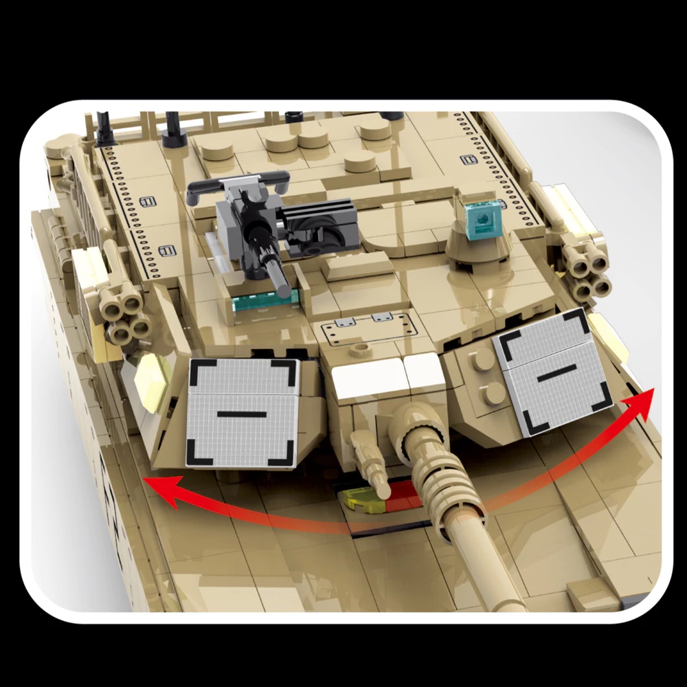 Military WW2 M1070 Armored Veh - Lego Compatible Military Tank review and price