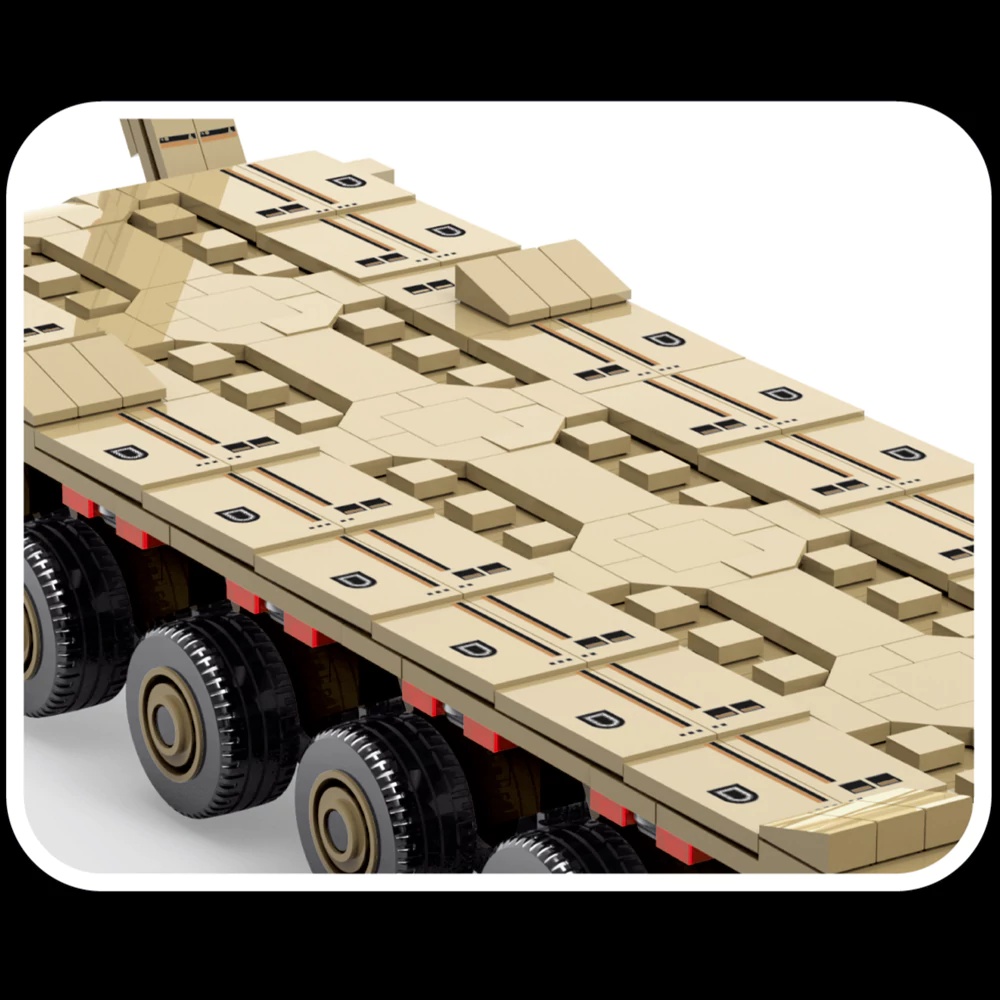 Military WW2 M1070 Armored Veh - Lego Compatible Military Tank review and price