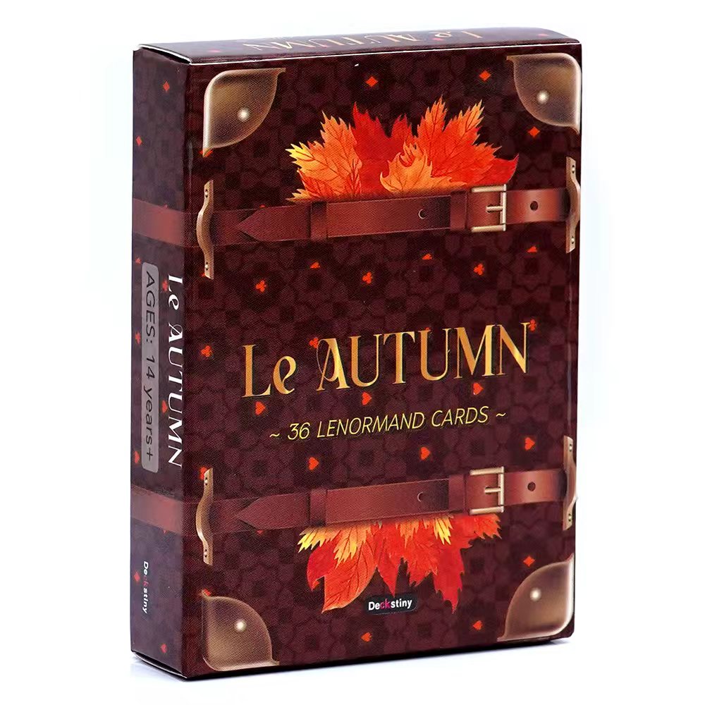 Lenormand Tarot Deck Le Autumn - Tarot Cards Deck With Guidebook review and price