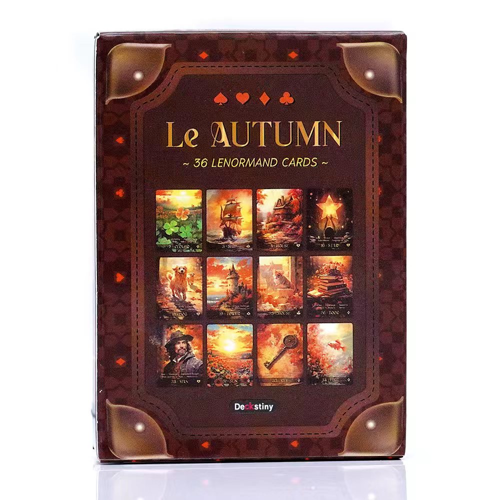 Lenormand Tarot Deck Le Autumn - Tarot Cards Deck With Guidebook review and price