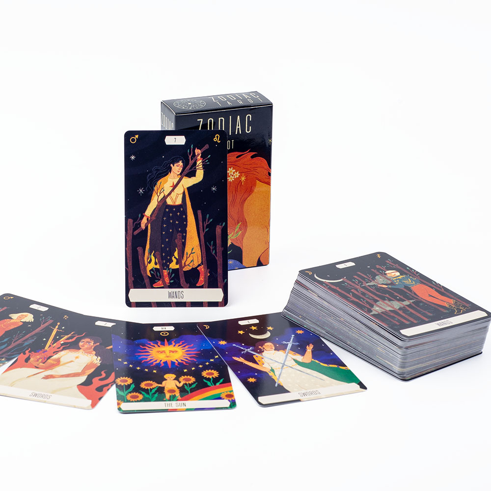 10.3x6cm Zodiac Tarot Cards fo - Tarot Cards Deck With Guidebook review and price