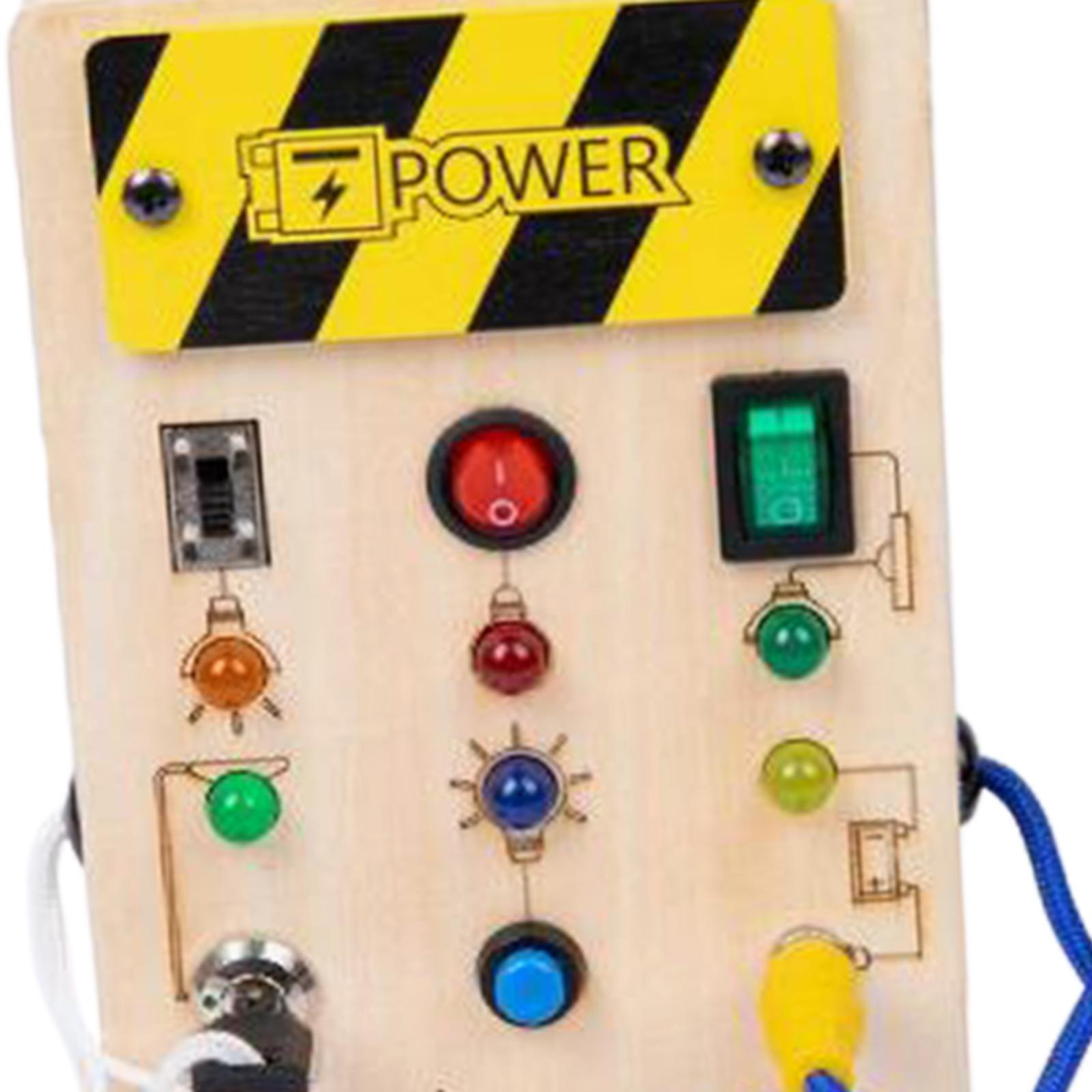 LED Wooden Sensory Board Toddl - Montessori Wooden Busy Board Toddler review and price