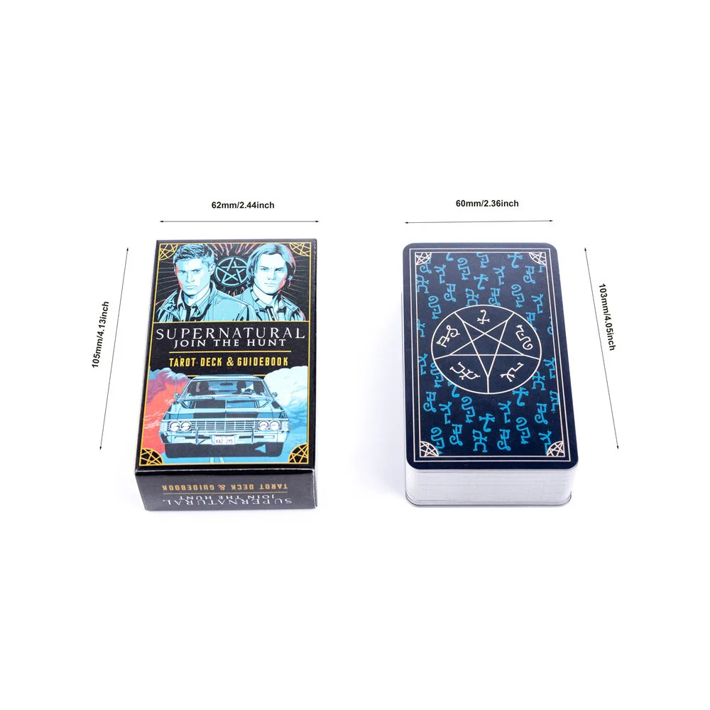 Supernatural Tarot Deck and Gu - Tarot Cards Deck With Guidebook review and price