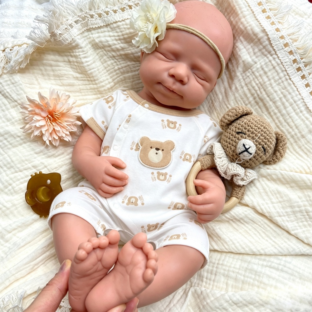20inch Unpainted DIY Full Sili - Reborn Baby Doll Silicone Realistic review and price