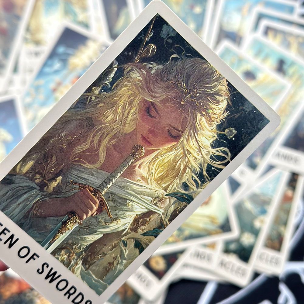 78 Enigmatic Bloom Tarot Cards - Tarot Cards Deck With Guidebook review and price