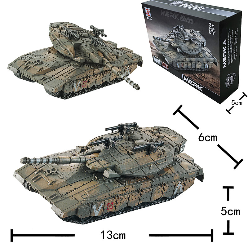 1/72 Israel Merkava Main Battl - Lego Compatible Military Tank review and price