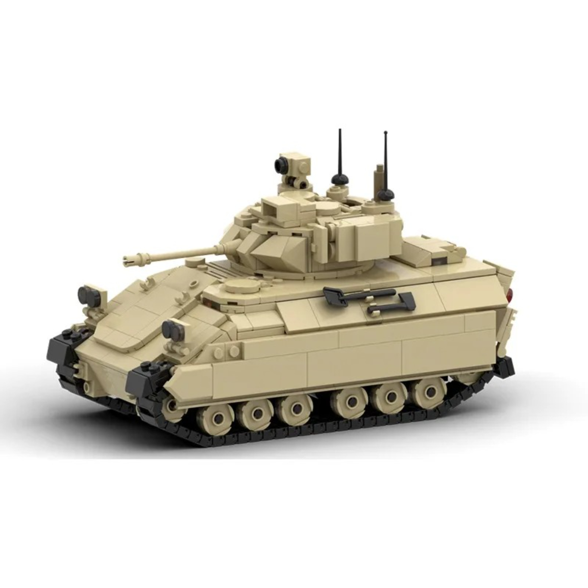 MOC Military Series Tracked Ar - Lego Compatible Military Tank review and price