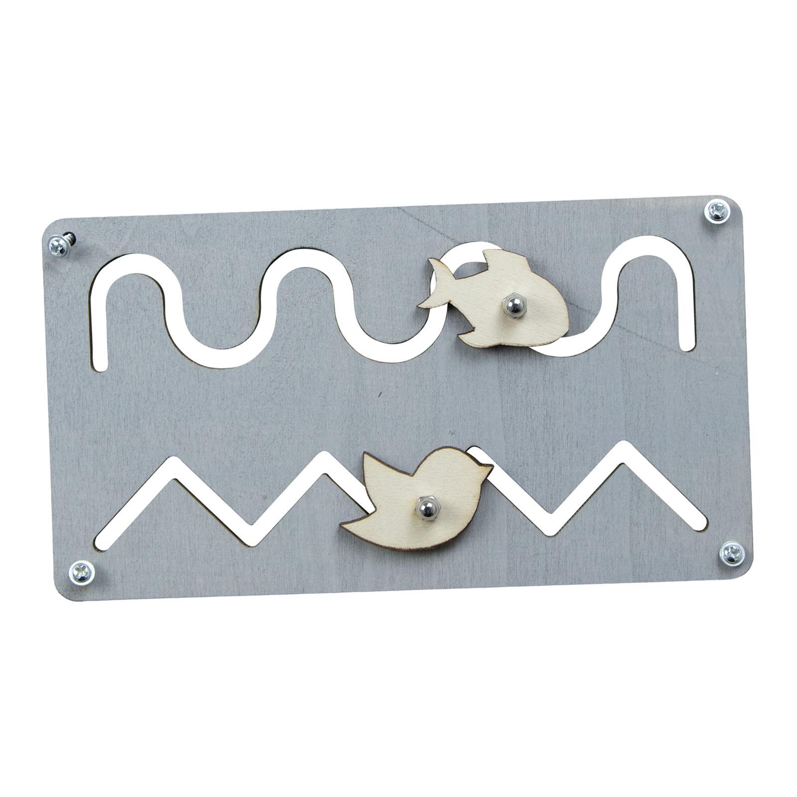 Wooden Busy Board Material Sen - Montessori Wooden Busy Board Toddler review and price
